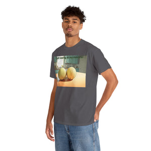 Humorous Cotton T-Shirt, Funny Shirt, Gift for Fruit Lovers, Cute Casual Tee, Unique Meme Apparel, Lightweight Graphic Tee