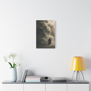 Mystical Wolf Canvas Art, Nature Lover Gift, Wall Decor, Home Aesthetic, Fantasy Art, Animal Lovers, Unique Gift Idea
