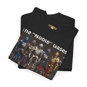 Noble Gases Graphic Tee, Science Shirt, Unisex Cotton T-Shirt, Funny Science Humor, Geeky Gift, Educational Apparel, Casual Wear