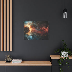 Cosmic Canvas Print, Wall Art, Outer Space Décor, Galaxy Artwork, Cosmic Home Décor