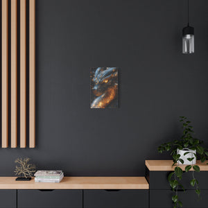Majestic Dragon Canvas Print, Fantasy Wall Art, Home Décor, Gift for Dragon Lovers
