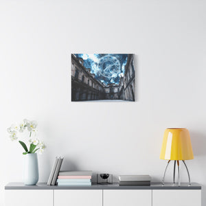 Sky Clock Matte Canvas Art | Unique Home Décor, Wall Art, Gift for Art Lovers