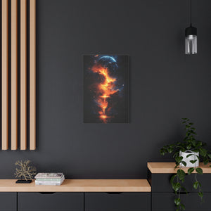 Cosmic Dreamscape Canvas Art, Abstract Wall Decor, Celestial Home Decor, Unique Gift for Space Lovers, Modern Art for Living Room