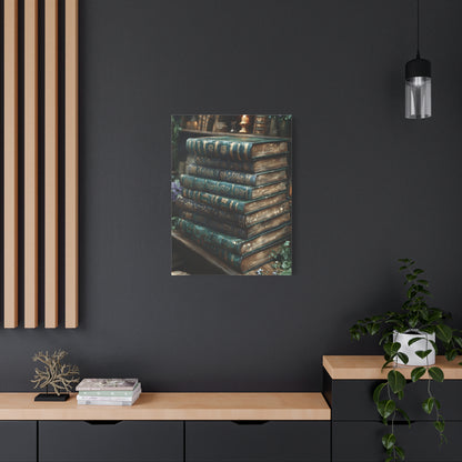 Artistic Book Canvas Print