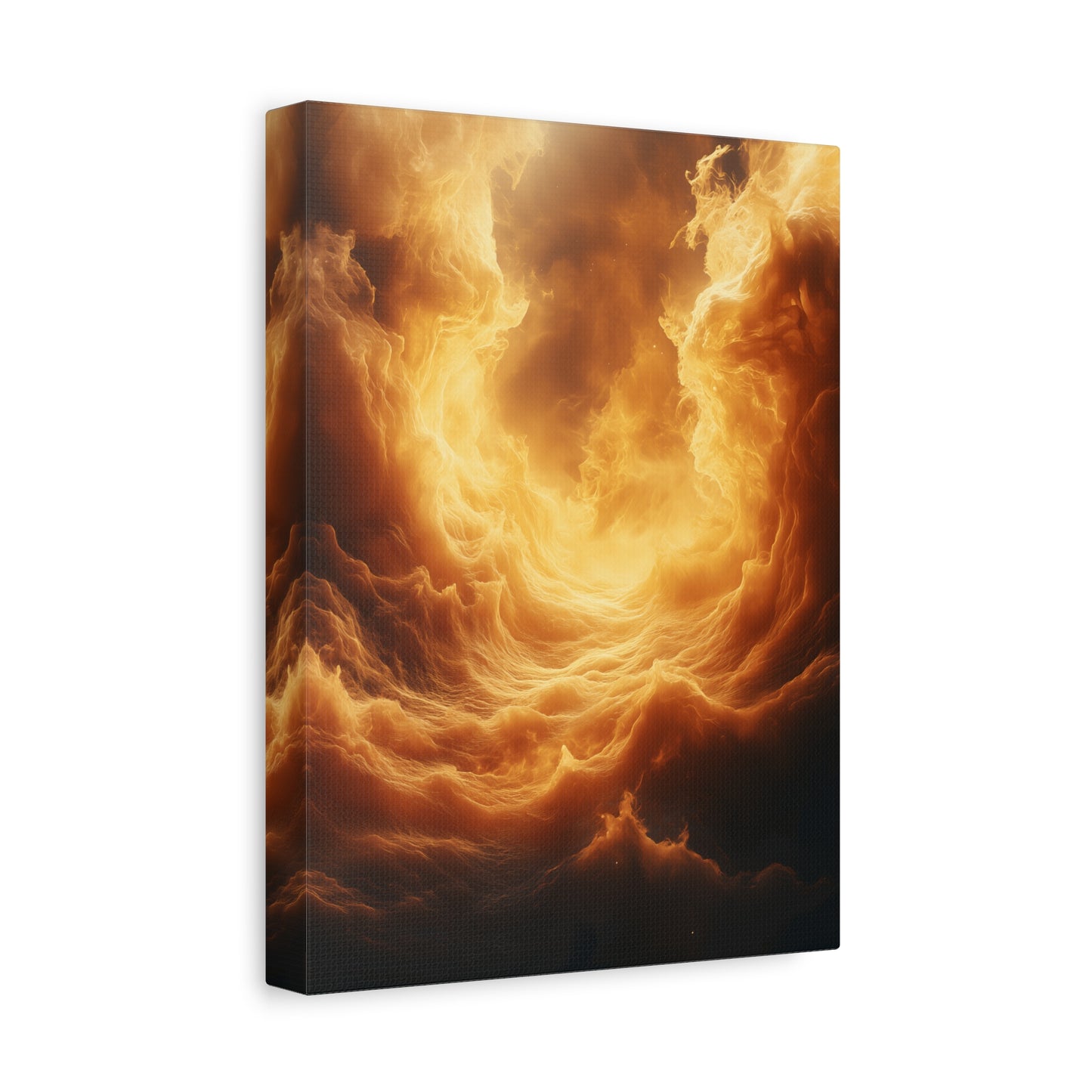 Stretched Canvas Print, Dreamy Cloud Artwork, Atmospheric Wall Decor, Abstract Art for Home, Modern Living Space Decoration