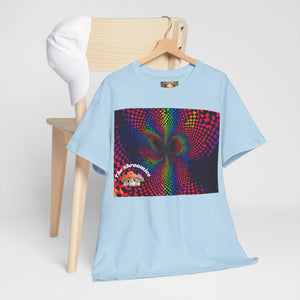 Psychedelic Rainbow Vortex T-Shirt — Trippy Optical Illusion Tee