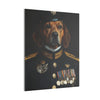 Dog, Beagle, Military, Military Dress, Army, Air Force, Navy, Marines, Dog Wall Art, Dog Art, Military Wall Art, Military Art