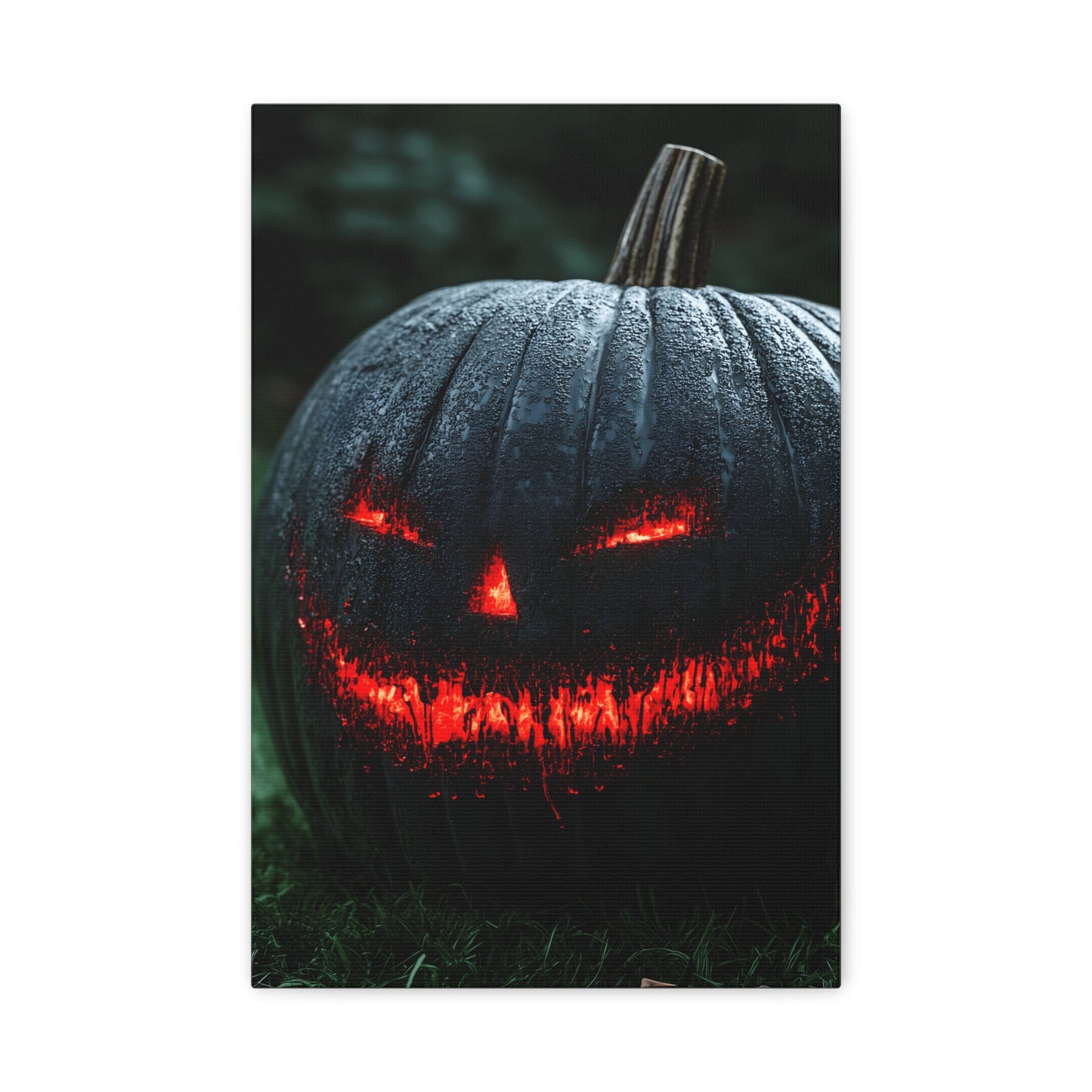 Spooky Halloween Canvas Art, Pumpkin Wall Decor for Fall, Haunted House Decoration, Halloween Gift, Trick-or-Treat Decor