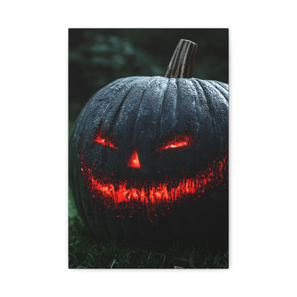 Spooky Halloween Canvas Art, Pumpkin Wall Decor for Fall, Haunted House Decoration, Halloween Gift, Trick-or-Treat Decor