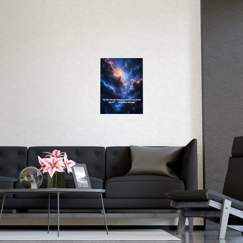 Inspirational AI Art Matte Posters, Vertical & Horizontal Prints, Home Decor, Wall Art, Dorm Room Decor, Office Wall Decor