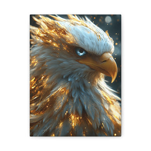 Stunning Eagle Art Canvas Print, Wall Décor, Home Décor, Gift for Bird Lovers, Nature Wall Art