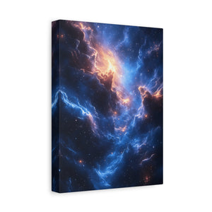 Stretched Canvas Art Print, Cosmic Wall Decor, Space Themed Home Decor, Celestial Art, Gifts for Astronomers, Meditation Room Decoration