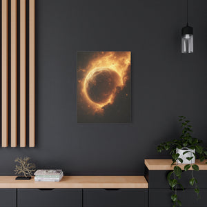 Galactic Wall Art Print, Cosmic Home Decor, Space Lover Gift, Modern Canvas Artwork