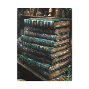 Artistic Book Canvas Print
