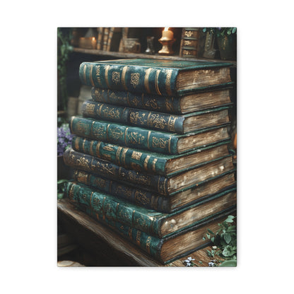 Artistic Book Canvas Print