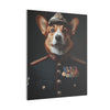 Pembroke Welsh Corgi Military Wall Art - Patriotic Dog Décor for Army, Air Force, Navy, Marines