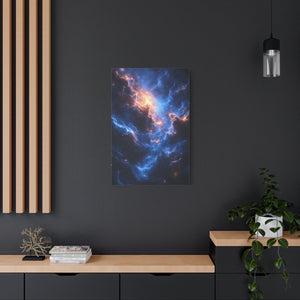 Stretched Canvas Art Print, Cosmic Wall Decor, Space Themed Home Decor, Celestial Art, Gifts for Astronomers, Meditation Room Decoration