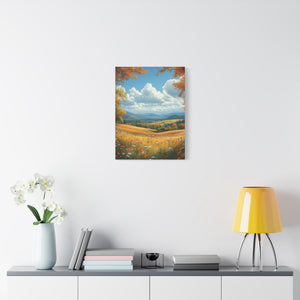 Autumn Landscape Canvas, Home Décor, Gift for Nature Lovers