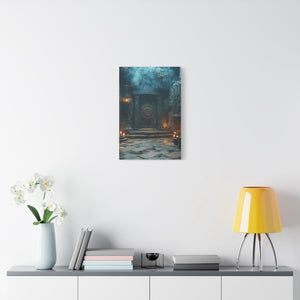 Mystical Doorway Canvas Print, Wall Art, Home Decor, Fantasy Art, Office Decoration, Bohemian Vibes, Gift Idea