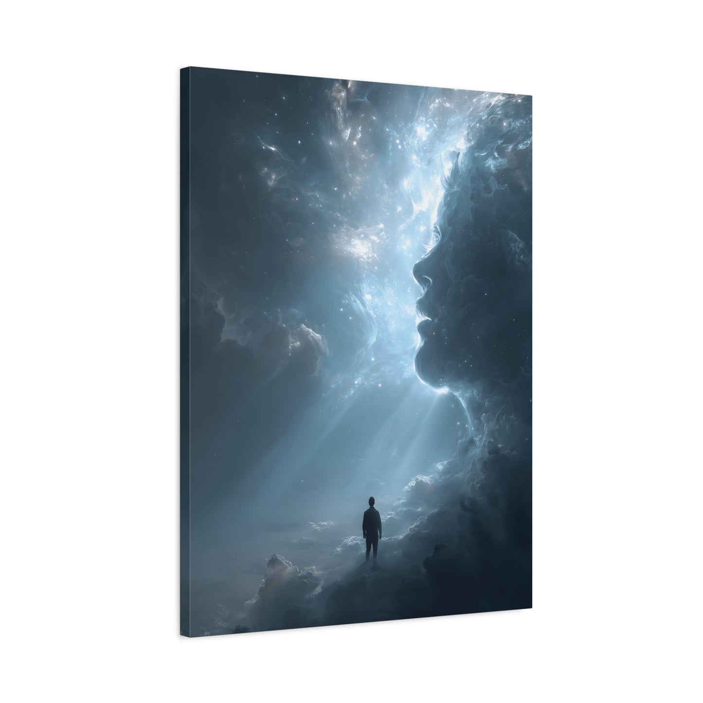 Stretched Canvas Wall Art, Dreamy Surreal Landscape, Home Decor, Gift for Art Lovers, Modern Artwork, Unique Wall Decoration