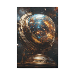Stargazer Canvas Art, Celestial Wall Décor, Space-Themed Home Décor, Perfect for Astronomy Lovers - BldyLcks Designs