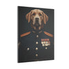 Labrador Retriever Military Wall Art - Patriotic Dog Décor for Army, Air Force, Navy, Marines