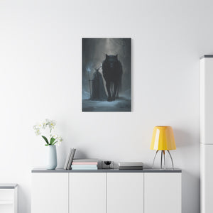Mystical Fantasy Art Canvas, Wall Decor, Home Decoration, Gift for Fantasy Lovers, Dark Aesthetic Art