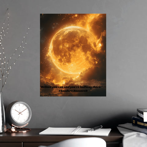 Inspirational AI Art Matte Posters, Vertical & Horizontal Prints, Home Decor, Wall Art, Dorm Room Decor, Office Wall Decor