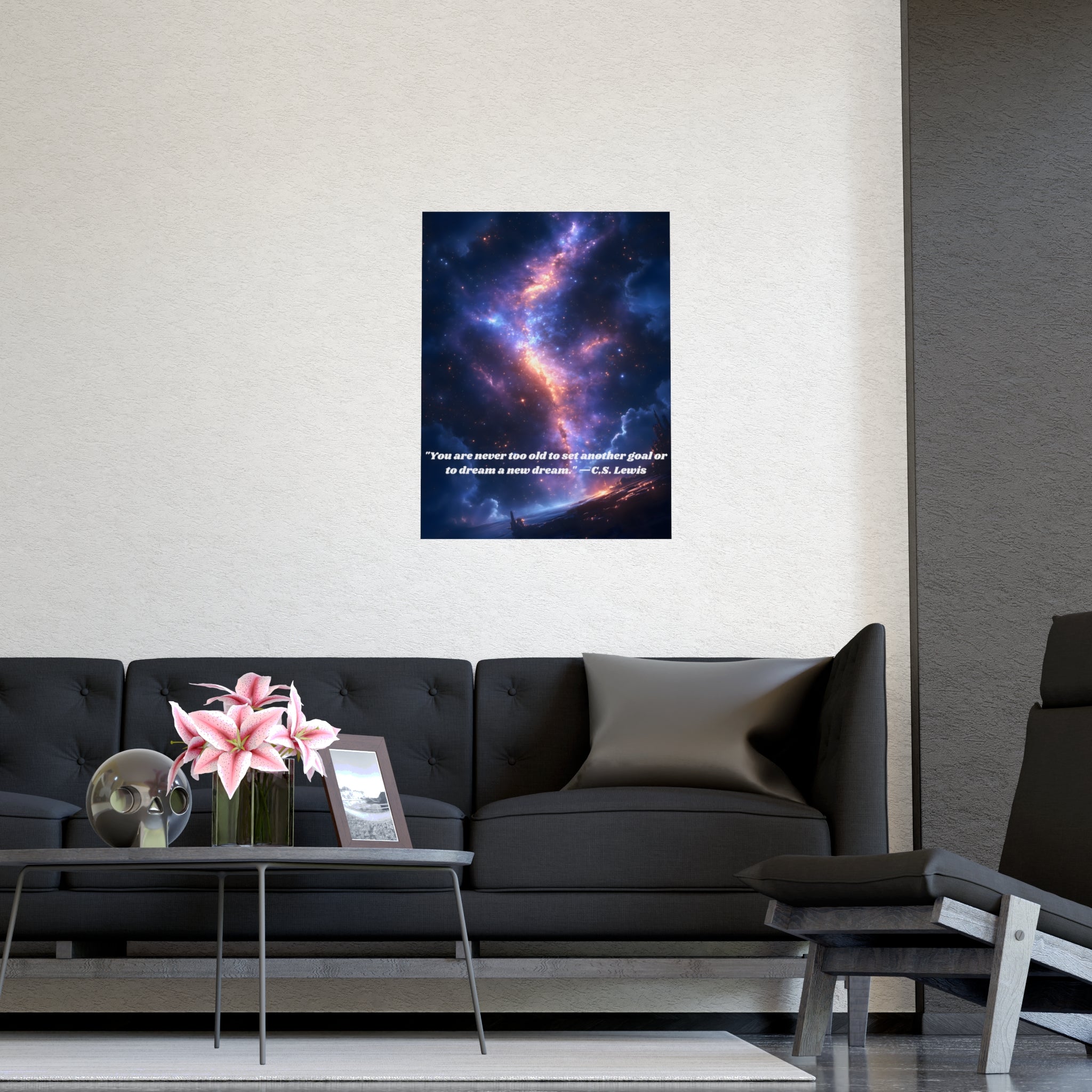 Inspirational AI Art Matte Posters, Vertical & Horizontal Prints, Home Decor, Wall Art, Dorm Room Decor, Office Wall Decor