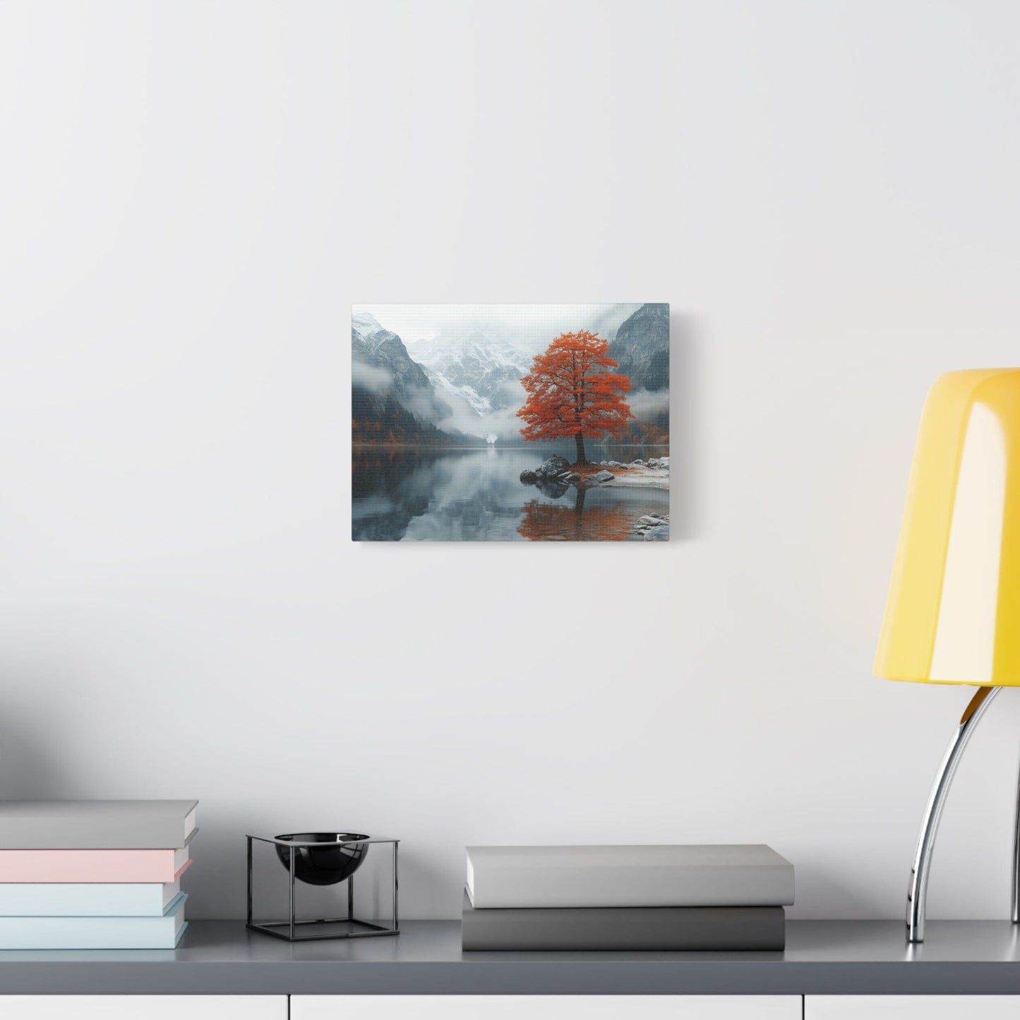 Autumn Landscape Canvas Print, Nature Art, Wall Decor, Home Aesthetic, Fall Vibe, Gift for Nature Lovers