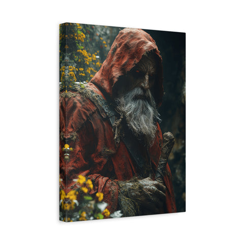 Mystical Forest Canvas Print, Wall Art, Fantasy Decor, Nature Inspired Gift, Home Wall Decor, Witchcraft Theme, Magical Atmosphere