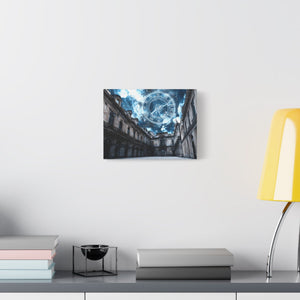 Sky Clock Matte Canvas Art | Unique Home Décor, Wall Art, Gift for Art Lovers