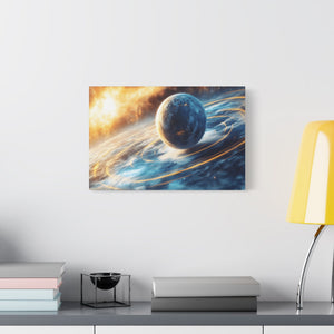 Cosmic Canvas Art, Galaxy Decor, Space Wall Art, Universe Print , Home Decoration, Gift for Astronaut Lovers