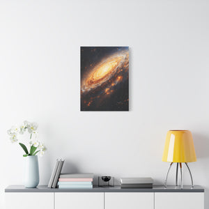 Galaxy Art Canvas Print, Cosmic Wall Decor, Space Lover Gift, Astronaut Home Decoration, Astrology Art