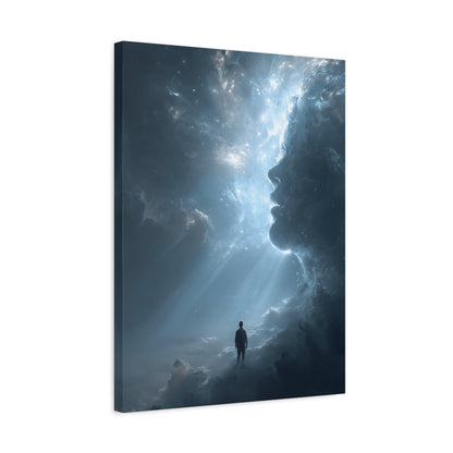 Stretched Canvas Wall Art, Dreamy Surreal Landscape, Home Decor, Gift for Art Lovers, Modern Artwork, Unique Wall Decoration