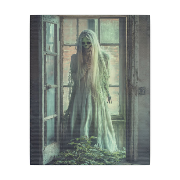 Halloween Décor, Spooky Wall Art, Canvas Art, Scary AI Images, Horror Fan Gift