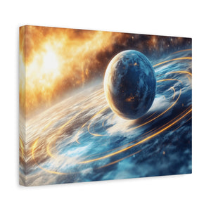 Cosmic Canvas Art, Galaxy Decor, Space Wall Art, Universe Print , Home Decoration, Gift for Astronaut Lovers