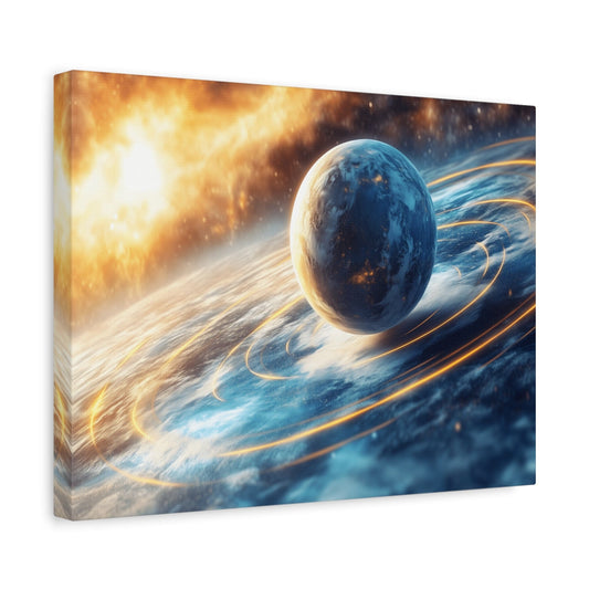 Cosmic Canvas Art, Galaxy Decor, Space Wall Art, Universe Print , Home Decoration, Gift for Astronaut Lovers