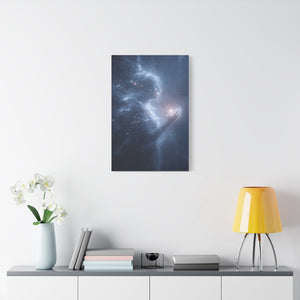 Celestial Canvas Art, Space Wall Decor, Cosmic Home Decor, Inspirational Gift, Science Fiction Wall Art