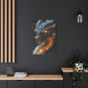 Majestic Dragon Canvas Print, Fantasy Wall Art, Home Décor, Gift for Dragon Lovers