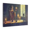 Witchcraft Art, Canvas Print, Mystic Wall Décor, AI Artwork, Matte Stretched Canvas, Home Office Decor