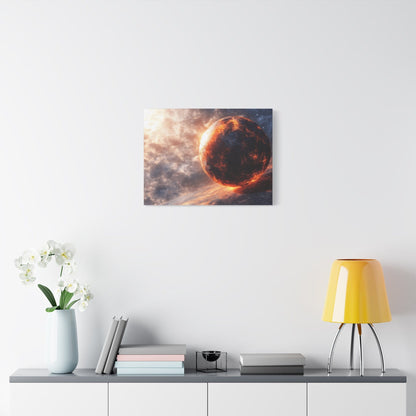 Cosmic Wall Art Print, Galaxy Canvas, Space Decor, Celestial Artwork, Modern Home Decor, Gifts for Astronomy Lovers