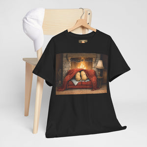 Funny Peanut Snuggling Unisex Tee