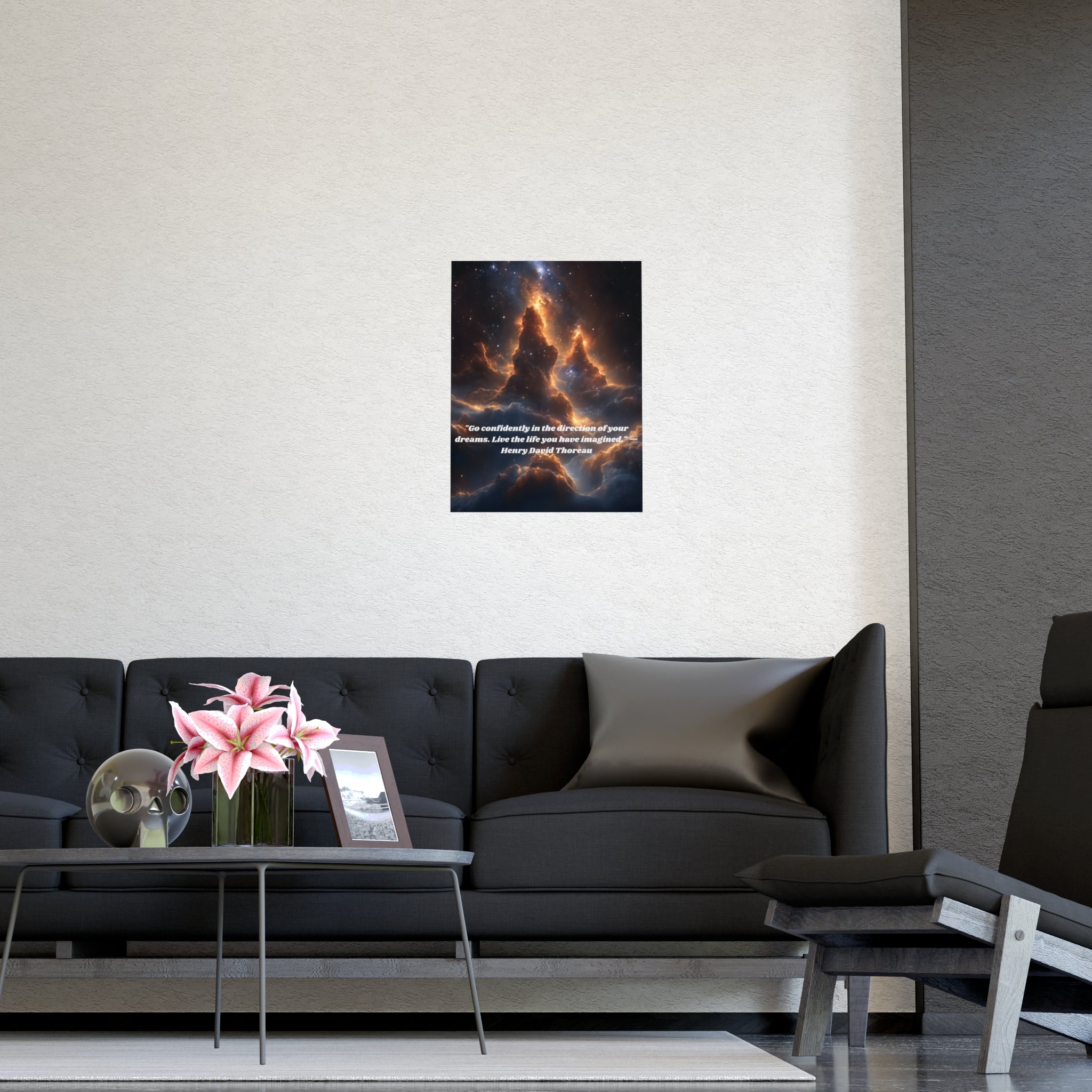 Inspirational AI Art Matte Posters, Vertical & Horizontal Prints, Home Decor, Wall Art, Dorm Room Decor, Office Wall Decor