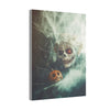 Halloween Décor, Spooky Wall Art, Canvas Art, Scary AI Images, Horror Fan Gift