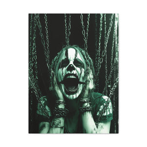 Gothic Art Canvas Print, Spooky Home Decor, Wall Art for Halloween, Unique Gift for Art Lovers, Dark Aesthetic Decoration