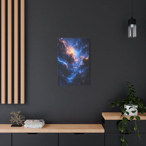 Stretched Canvas Art Print, Cosmic Wall Decor, Space Themed Home Decor, Celestial Art, Gifts for Astronomers, Meditation Room Decoration
