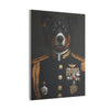 Australian Shepherd Military Wall Art - Patriotic Dog Decor for Army, Air Force, Navy, Marines