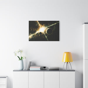 Galaxy Wall Art Canvas, Cosmic Decor, Space Artwork, Home Decoration, Gift for Astronomers, Interstellar Art Prints