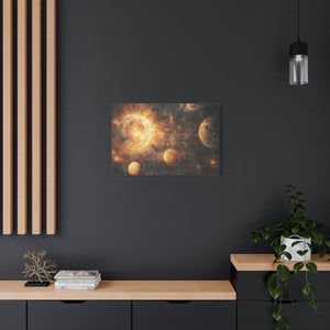 Celestial Canvas Wall Art, Cosmic Decor, Space Lover Gift, Galaxy Artwork, Home Decoration